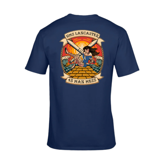 HMS Lancaster 45 Man Mess Tee