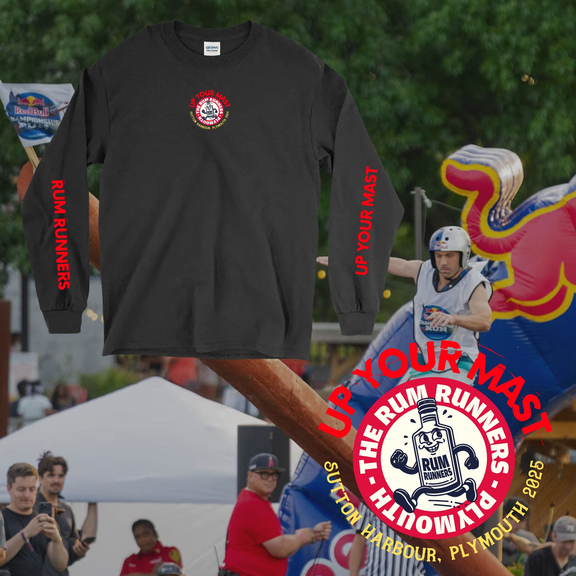 Rum Runners ‘Up Your Mast’ Red Bull Event Long Sleeve T-Shirt