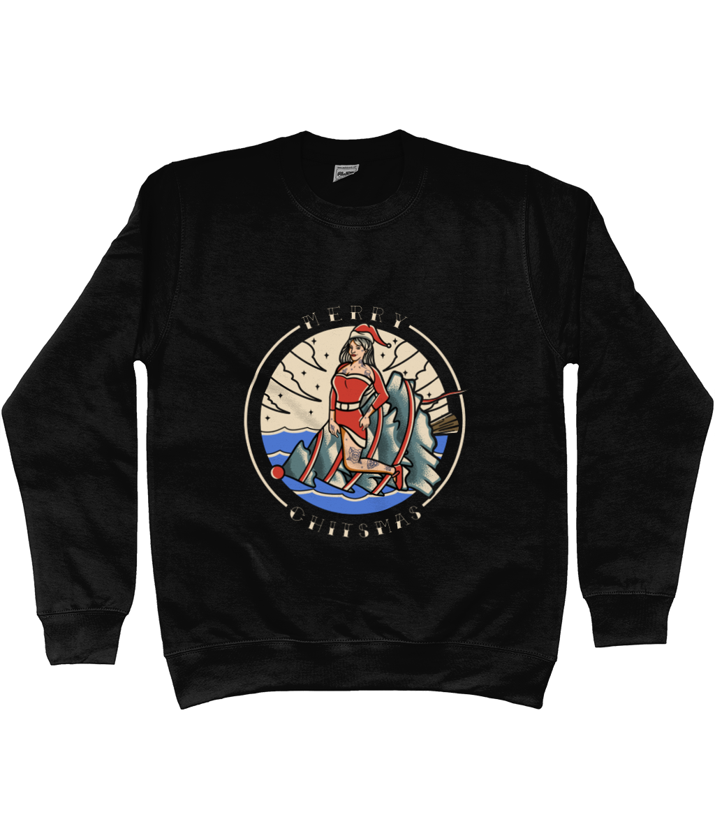 Festive Tree-Riding Jumper