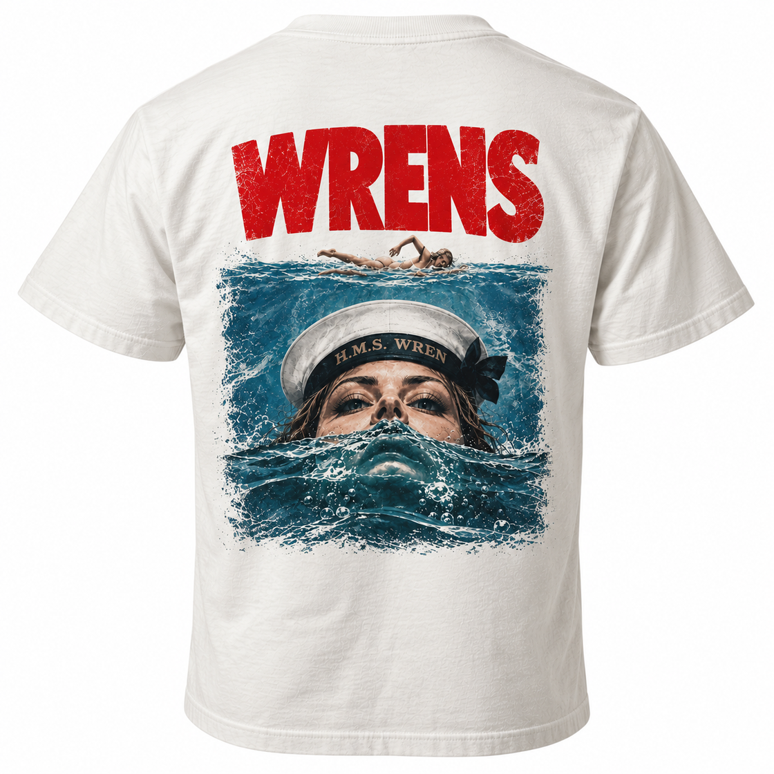 WRENS T-shirt back graphic
