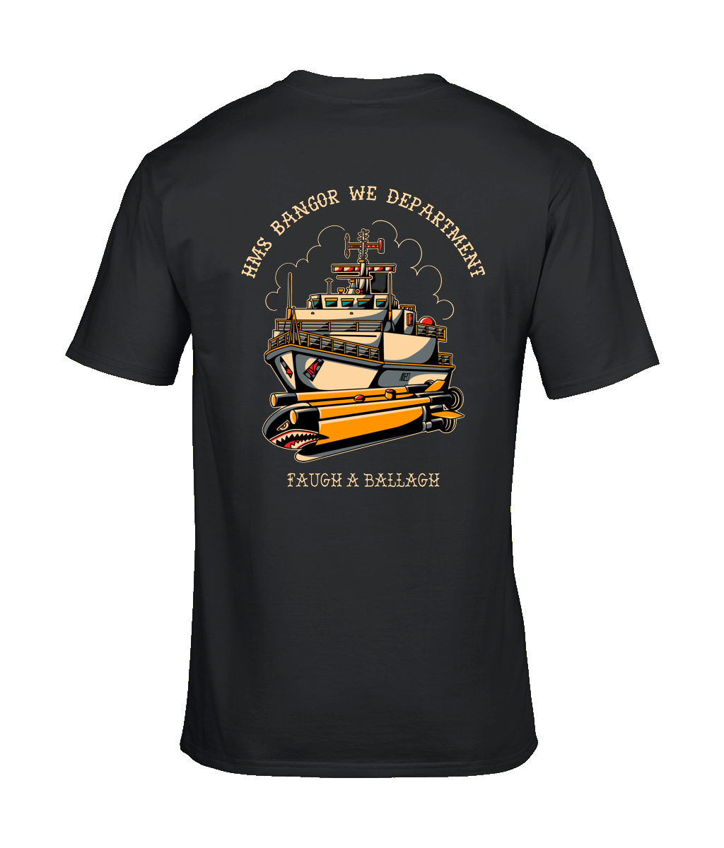 HMS Bangor WE Dept Custom Tee