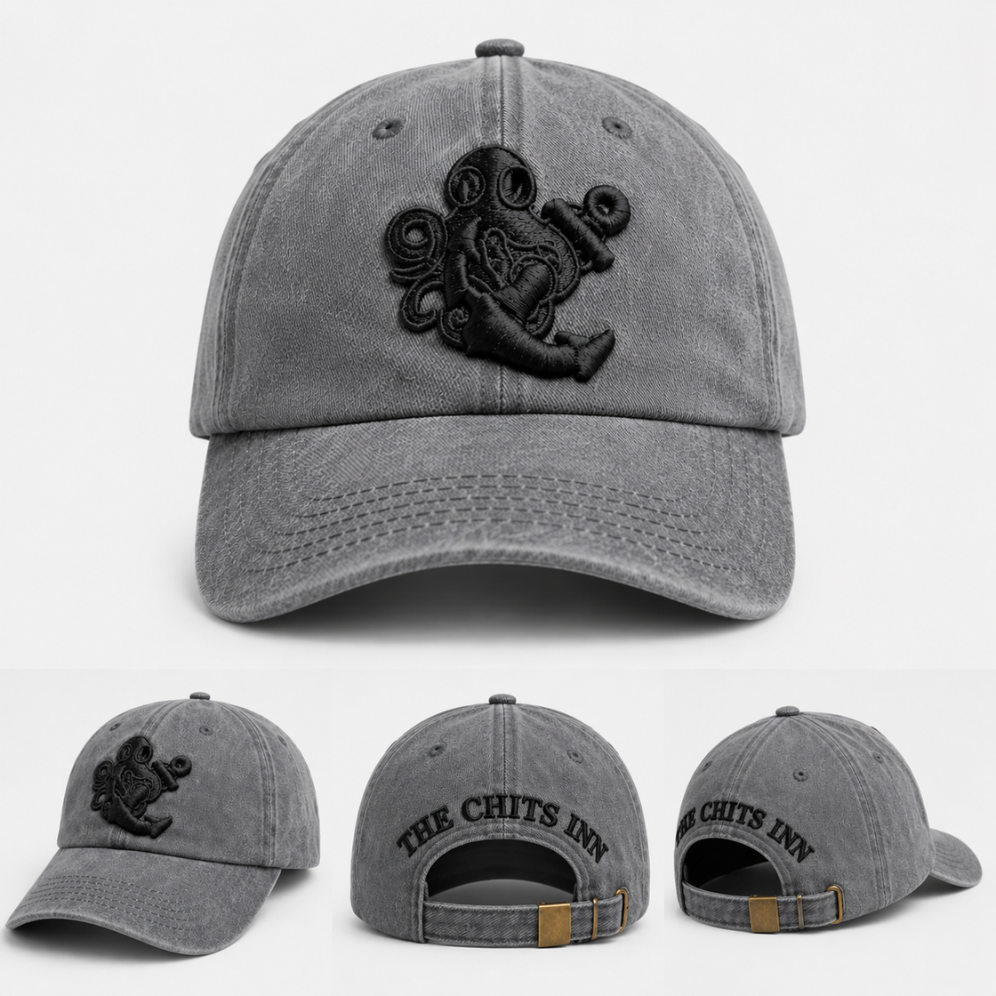 The Chits Inn 3D Puff Octopus Hat