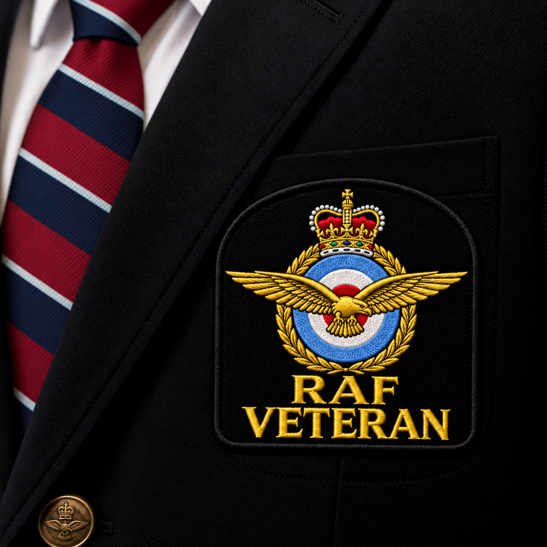 Royal Navy Veteran Patch