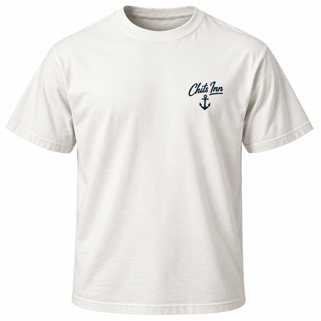 WRENS T-shirt front with Chits Inn chest logo