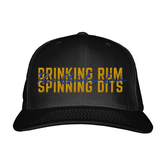 Drinking Rum and Spinning Dits Snapback Trucker Cap