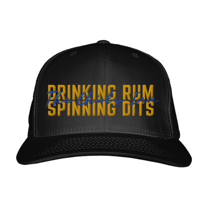 Drinking Rum and Spinning Dits Snapback Trucker Cap