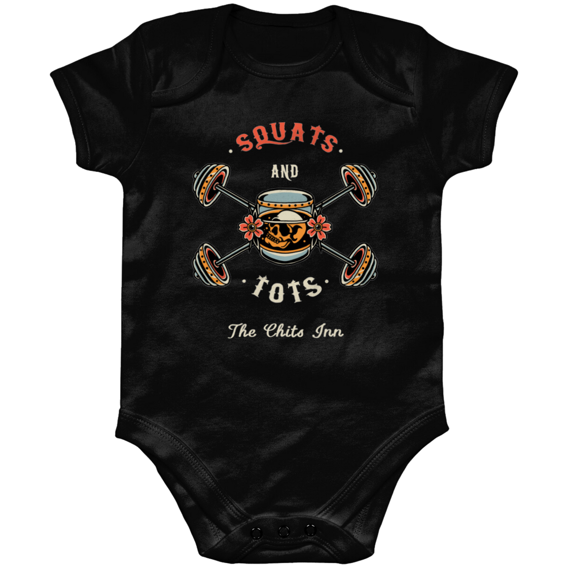 Squats and Tots Babygrow