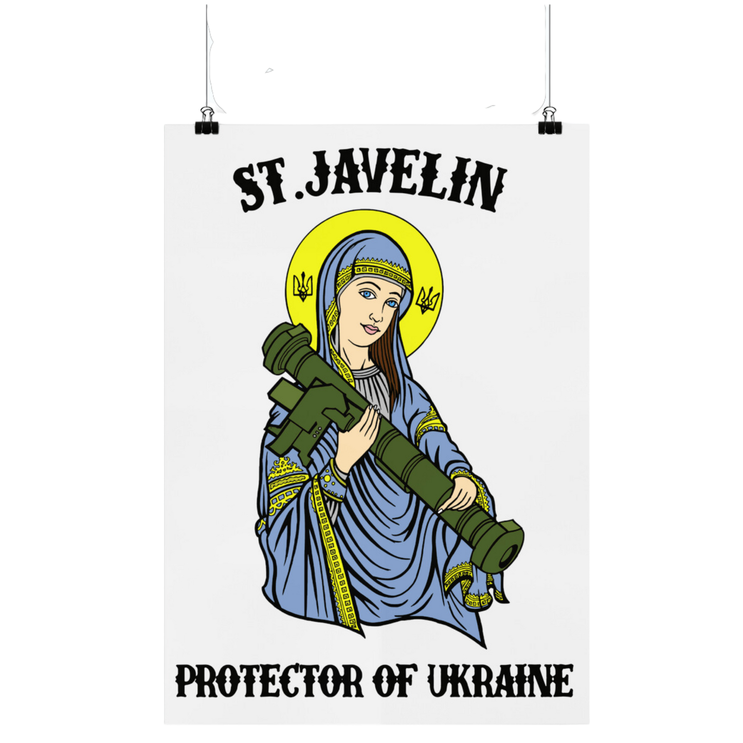 Saint Javelin Poster