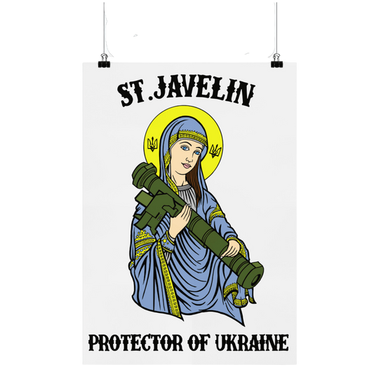 Saint Javelin Poster