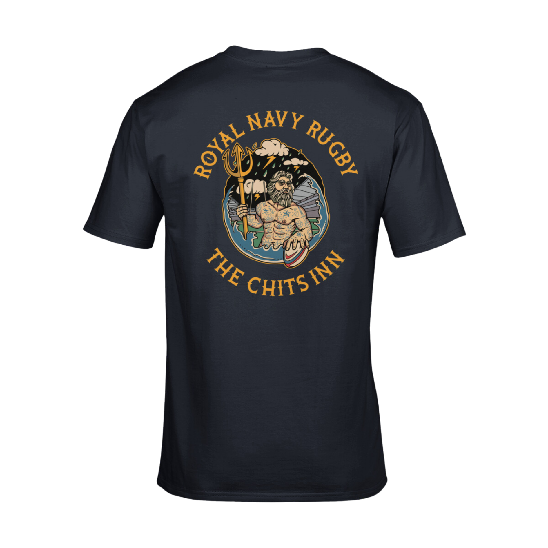 'Unofficial' Royal Navy Rugby Team Leisure Tee The Chits Inn
