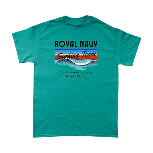 Official 2021 Royal Navy Surfing Team Tee