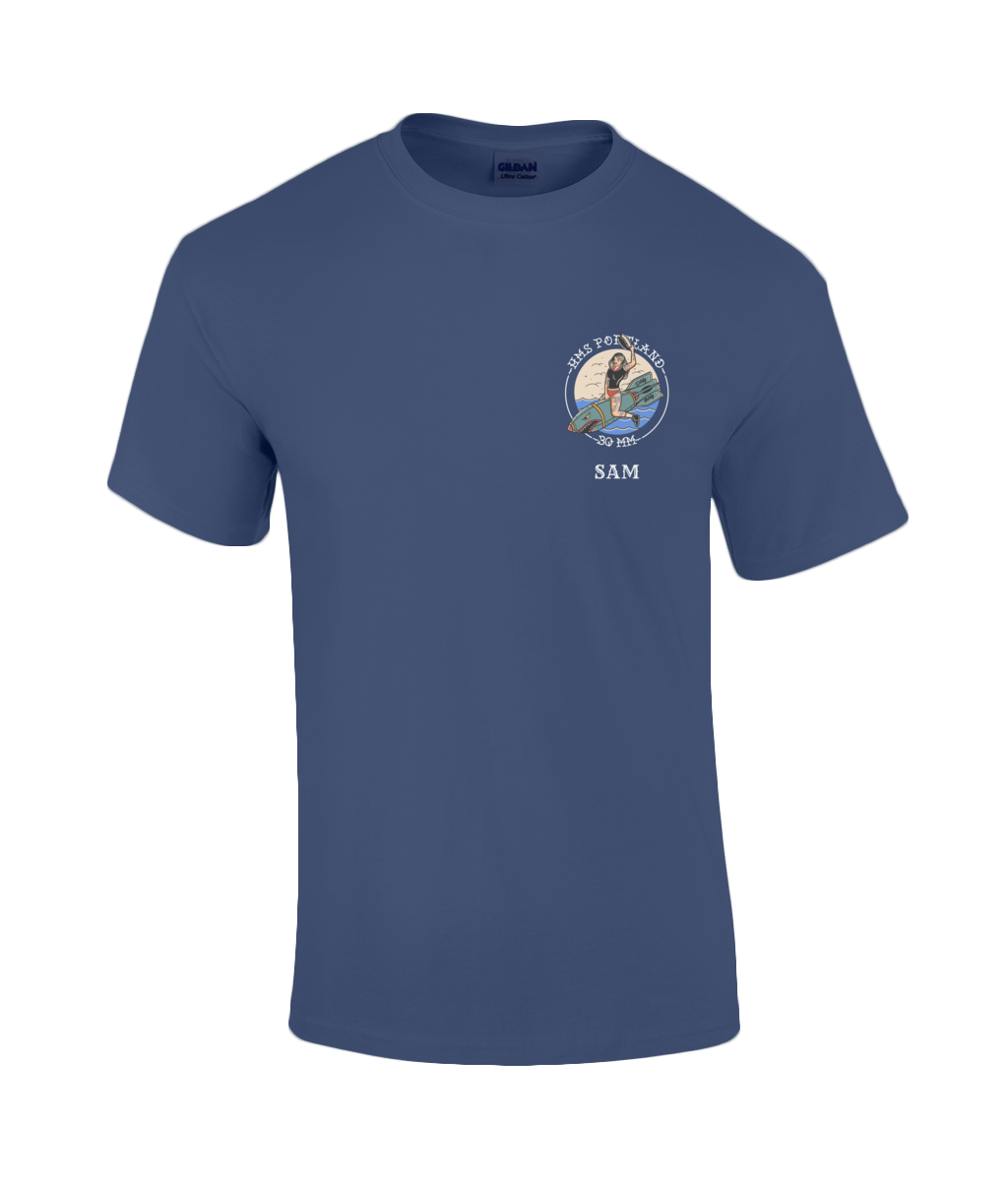Dirty Thirty HMS Portland Bespoke Tee
