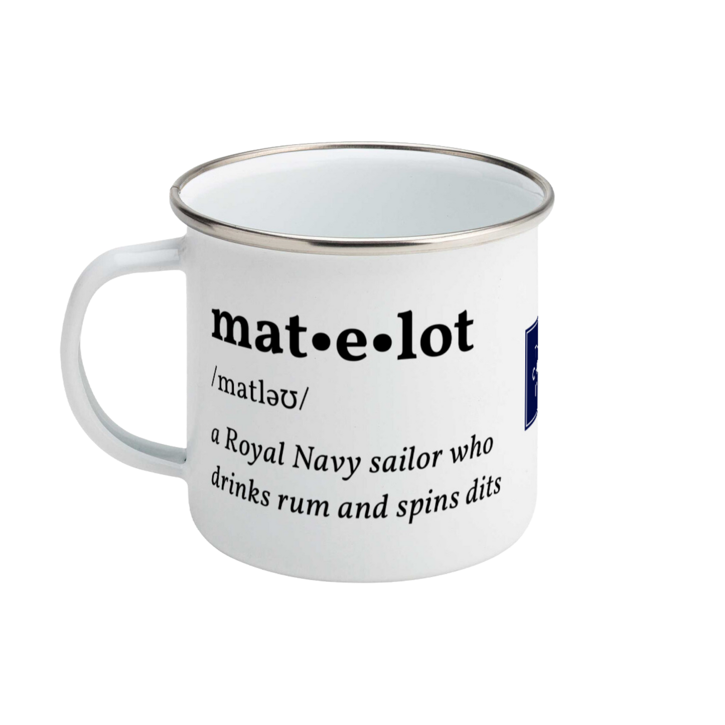 Matelot Dictionary Enamel Mug