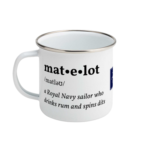 Matelot Dictionary Enamel Mug