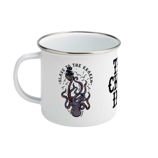 Kraken Enamel Mug