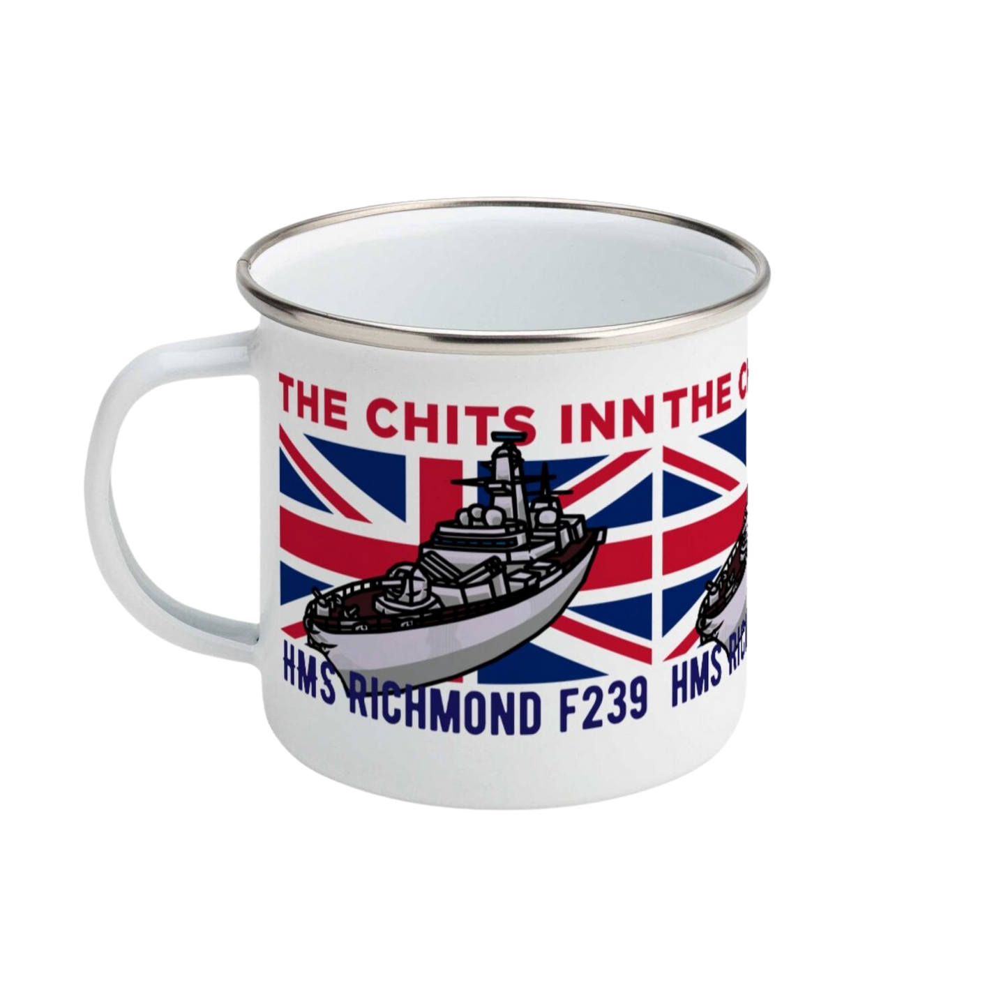 HMS Richmond F239 Enamel Mug