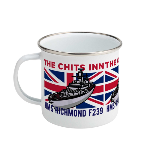 HMS Richmond F239 Enamel Mug