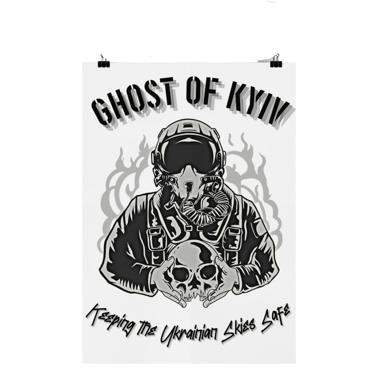Ghost of Kyiv Poster – The Chits Inn